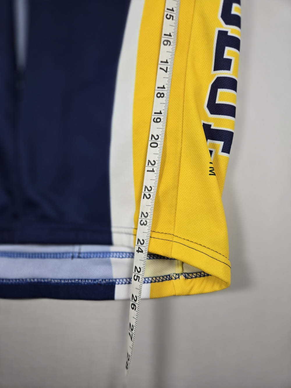 Vintage Michigan Wolverines Cycling Jersey Adrenaline Promotions Size Large - Picture 9 of 12